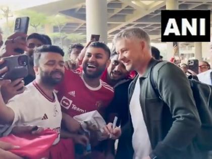 Former Manchester United player and manager Ole Gunnar Solskjaer arrives in Mumbai | Former Manchester United player and manager Ole Gunnar Solskjaer arrives in Mumbai Former Manchester United player and manager Ole Gunnar Solskjaer arrives in Mumbai | Former Manchester United player and manager Ole Gunnar Solskjaer arrives in Mumbai