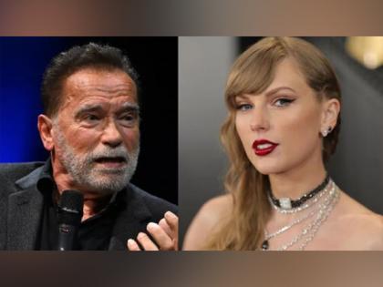 Arnold Schwarzenegger praises Taylor Swift for bringing new audience to NFL | Arnold Schwarzenegger praises Taylor Swift for bringing new audience to NFL Arnold Schwarzenegger praises Taylor Swift for bringing new audience to NFL | Arnold Schwarzenegger praises Taylor Swift for bringing new audience to NFL
