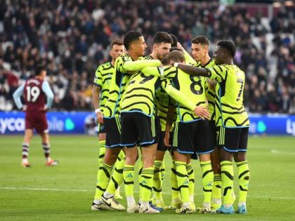 Premier League: Saka brace helps Arsenal steamroll West Ham in biggest away win | Premier League: Saka brace helps Arsenal steamroll West Ham in biggest away win Premier League: Saka brace helps Arsenal steamroll West Ham in biggest away win | Premier League: Saka brace helps Arsenal steamroll West Ham in biggest away win