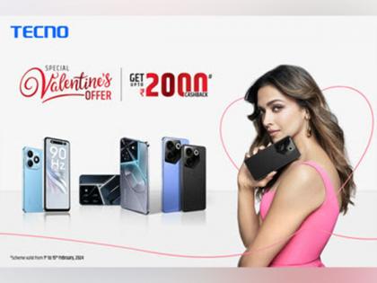 TECNO's Valentine's Gift: Thrilling Cashback for 300 Million UPI Users | TECNO's Valentine's Gift: Thrilling Cashback for 300 Million UPI Users TECNO's Valentine's Gift: Thrilling Cashback for 300 Million UPI Users | TECNO's Valentine's Gift: Thrilling Cashback for 300 Million UPI Users