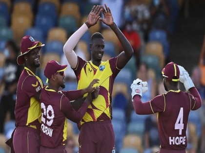 West Indies win toss; elect to bat first in Perth T20I against Australia | West Indies win toss; elect to bat first in Perth T20I against Australia