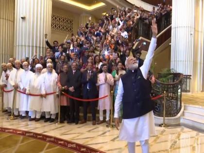 Indian diaspora gives warm welcome to PM Modi in Abu Dhabi, eagerly await BAPS Mandir inauguration | Indian diaspora gives warm welcome to PM Modi in Abu Dhabi, eagerly await BAPS Mandir inauguration Indian diaspora gives warm welcome to PM Modi in Abu Dhabi, eagerly await BAPS Mandir inauguration | Indian diaspora gives warm welcome to PM Modi in Abu Dhabi, eagerly await BAPS Mandir inauguration