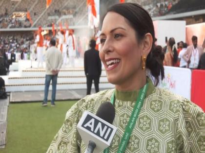 Abu Dhabi: UK MP Priti Patel joins 'Ahlan Modi' event, calls it celebration of diaspora | Abu Dhabi: UK MP Priti Patel joins 'Ahlan Modi' event, calls it celebration of diaspora Abu Dhabi: UK MP Priti Patel joins 'Ahlan Modi' event, calls it celebration of diaspora | Abu Dhabi: UK MP Priti Patel joins 'Ahlan Modi' event, calls it celebration of diaspora