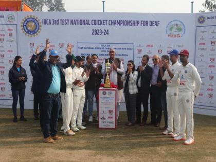 IDCA Inaugurates 3rd Test National Cricket Championship for Deaf | IDCA Inaugurates 3rd Test National Cricket Championship for Deaf