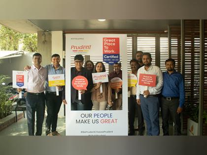 Prudent is now Great Place to Work Certified | Prudent is now Great Place to Work Certified Prudent is now Great Place to Work Certified | Prudent is now Great Place to Work Certified