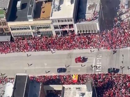 US: One person killed, nine others injured in shooting after Chiefs Super Bowl parade in Kansas City | US: One person killed, nine others injured in shooting after Chiefs Super Bowl parade in Kansas City US: One person killed, nine others injured in shooting after Chiefs Super Bowl parade in Kansas City | US: One person killed, nine others injured in shooting after Chiefs Super Bowl parade in Kansas City