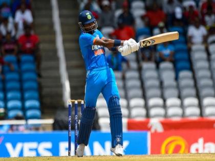 "Back at it": Hardik Pandya resumes batting practice as IPL, T20 WC draw closer | "Back at it": Hardik Pandya resumes batting practice as IPL, T20 WC draw closer
