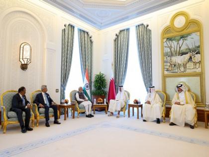 PM Modi thanks Amir of Qatar for taking care of Indian community | PM Modi thanks Amir of Qatar for taking care of Indian community PM Modi thanks Amir of Qatar for taking care of Indian community | PM Modi thanks Amir of Qatar for taking care of Indian community
