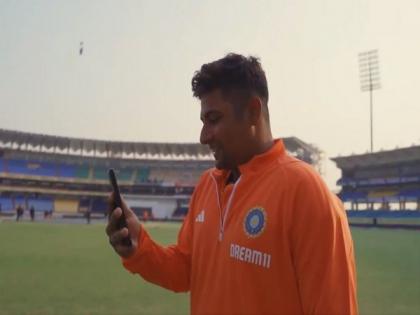 Sarfaraz Khan receives special call from his brother Musheer after memorable Test debut | Sarfaraz Khan receives special call from his brother Musheer after memorable Test debut Sarfaraz Khan receives special call from his brother Musheer after memorable Test debut | Sarfaraz Khan receives special call from his brother Musheer after memorable Test debut