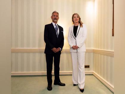Jaishankar, Canadian counterpart Melanie Joly hold talks on bilateral ties | Jaishankar, Canadian counterpart Melanie Joly hold talks on bilateral ties Jaishankar, Canadian counterpart Melanie Joly hold talks on bilateral ties | Jaishankar, Canadian counterpart Melanie Joly hold talks on bilateral ties