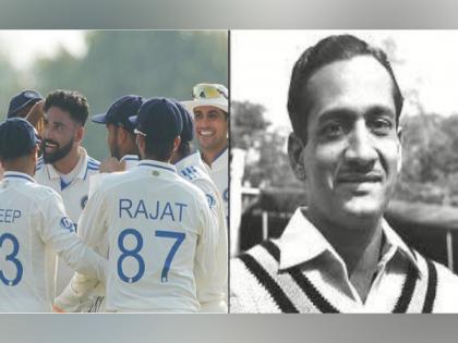 3rd Test: Indian players wear black armbands in former India captain Dattajirao Gaekwad's honour | 3rd Test: Indian players wear black armbands in former India captain Dattajirao Gaekwad's honour
