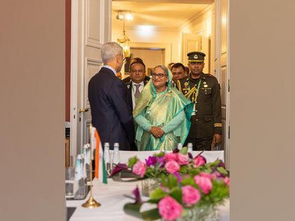 "Appreciated her guidance on India Bangladesh Maitri": Jaishankar after calling on PM Sheikh Hasina in Munich | "Appreciated her guidance on India Bangladesh Maitri": Jaishankar after calling on PM Sheikh Hasina in Munich "Appreciated her guidance on India Bangladesh Maitri": Jaishankar after calling on PM Sheikh Hasina in Munich | "Appreciated her guidance on India Bangladesh Maitri": Jaishankar after calling on PM Sheikh Hasina in Munich