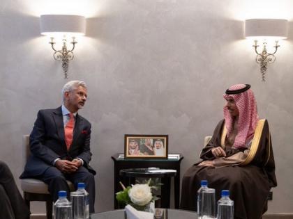 Jaishankar, Saudi Arabian counterpart discuss strategic partnership, West Asia | Jaishankar, Saudi Arabian counterpart discuss strategic partnership, West Asia Jaishankar, Saudi Arabian counterpart discuss strategic partnership, West Asia | Jaishankar, Saudi Arabian counterpart discuss strategic partnership, West Asia