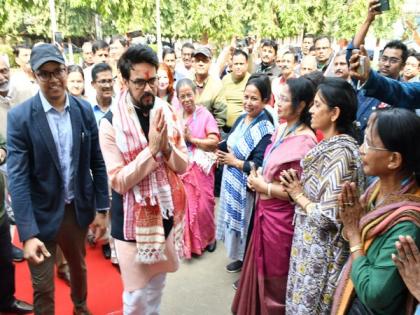 "Northeast has emerged as a sports power": Anurag Thakur | "Northeast has emerged as a sports power": Anurag Thakur "Northeast has emerged as a sports power": Anurag Thakur | "Northeast has emerged as a sports power": Anurag Thakur