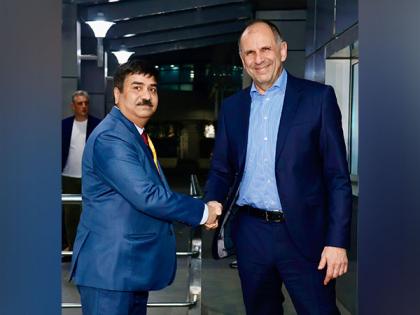 Greek Foreign Minister Giorgos Gerapetritis arrives in New Delhi for Raisina Dialogue | Greek Foreign Minister Giorgos Gerapetritis arrives in New Delhi for Raisina Dialogue