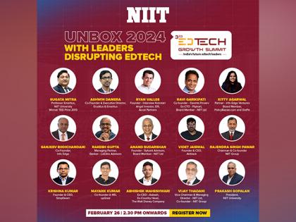 NIIT Ltd. Announces 3rd Edition of 'EdTech Growth Summit' | NIIT Ltd. Announces 3rd Edition of 'EdTech Growth Summit' NIIT Ltd. Announces 3rd Edition of 'EdTech Growth Summit' | NIIT Ltd. Announces 3rd Edition of 'EdTech Growth Summit'
