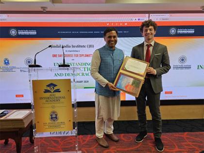 Jindal India Institute trains foreign diplomats on Indian elections and democracy | Jindal India Institute trains foreign diplomats on Indian elections and democracy Jindal India Institute trains foreign diplomats on Indian elections and democracy | Jindal India Institute trains foreign diplomats on Indian elections and democracy