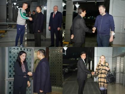 FMs of Finland, Liechtenstein, Bosnia and Herzegovina arrive in India for Raisina Dialogue | FMs of Finland, Liechtenstein, Bosnia and Herzegovina arrive in India for Raisina Dialogue FMs of Finland, Liechtenstein, Bosnia and Herzegovina arrive in India for Raisina Dialogue | FMs of Finland, Liechtenstein, Bosnia and Herzegovina arrive in India for Raisina Dialogue