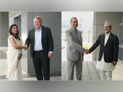 Nepal, Danish foreign ministers arrive in New Delhi ahead of Raisina Dialogue 2024 | Nepal, Danish foreign ministers arrive in New Delhi ahead of Raisina Dialogue 2024 Nepal, Danish foreign ministers arrive in New Delhi ahead of Raisina Dialogue 2024 | Nepal, Danish foreign ministers arrive in New Delhi ahead of Raisina Dialogue 2024