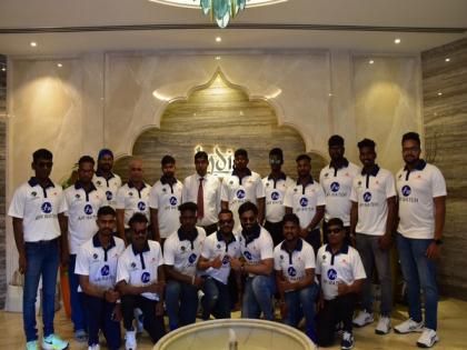 India men's team for Blind arrives in UAE ahead of Friendship Triangular Cricket Series | India men's team for Blind arrives in UAE ahead of Friendship Triangular Cricket Series