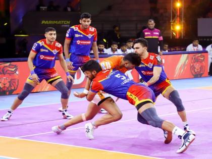 Puneri Paltan overturn 13-point deficit to beat UP Yoddhas, at top of points table | Puneri Paltan overturn 13-point deficit to beat UP Yoddhas, at top of points table Puneri Paltan overturn 13-point deficit to beat UP Yoddhas, at top of points table | Puneri Paltan overturn 13-point deficit to beat UP Yoddhas, at top of points table
