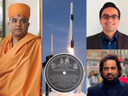 Celebrating a Lunar Milestone: Kush Patel and Jay Patel's Commemoration of Pramukh Swami Maharaj and Param Pujya Bramvihari Swami's Legacy on the Moon | Celebrating a Lunar Milestone: Kush Patel and Jay Patel's Commemoration of Pramukh Swami Maharaj and Param Pujya Bramvihari Swami's Legacy on the Moon Celebrating a Lunar Milestone: Kush Patel and Jay Patel's Commemoration of Pramukh Swami Maharaj and Param Pujya Bramvihari Swami's Legacy on the Moon | Celebrating a Lunar Milestone: Kush Patel and Jay Patel's Commemoration of Pramukh Swami Maharaj and Param Pujya Bramvihari Swami's Legacy on the Moon