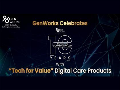 GenWorks Celebrates 10th Foundation Day With "Tech for Value" Digital Care Products | GenWorks Celebrates 10th Foundation Day With "Tech for Value" Digital Care Products GenWorks Celebrates 10th Foundation Day With "Tech for Value" Digital Care Products | GenWorks Celebrates 10th Foundation Day With "Tech for Value" Digital Care Products