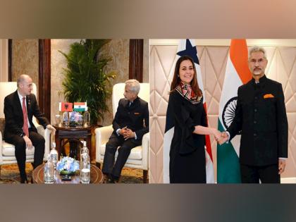 EAM Jaishankar holds talks with counterparts from Albania, Panama | EAM Jaishankar holds talks with counterparts from Albania, Panama EAM Jaishankar holds talks with counterparts from Albania, Panama | EAM Jaishankar holds talks with counterparts from Albania, Panama