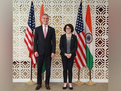 Envoy Garcetti meets US top official Rena Bitter, thanks her for fostering ties with India | Envoy Garcetti meets US top official Rena Bitter, thanks her for fostering ties with India Envoy Garcetti meets US top official Rena Bitter, thanks her for fostering ties with India | Envoy Garcetti meets US top official Rena Bitter, thanks her for fostering ties with India