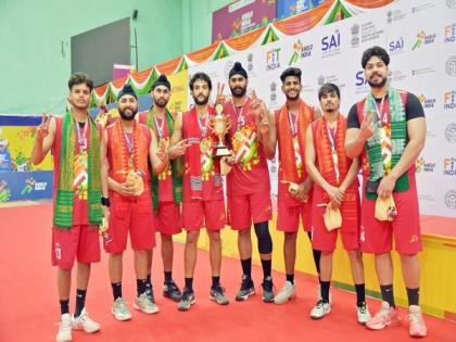Khelo India University Games: Panjab University scores one-point victory to clinch men's basketball gold | Khelo India University Games: Panjab University scores one-point victory to clinch men's basketball gold Khelo India University Games: Panjab University scores one-point victory to clinch men's basketball gold | Khelo India University Games: Panjab University scores one-point victory to clinch men's basketball gold