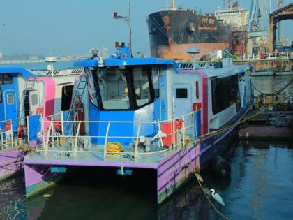 Cochin shipyard delivers 13th electric hybrid water metro ferry to Kochi water metro | Cochin shipyard delivers 13th electric hybrid water metro ferry to Kochi water metro Cochin shipyard delivers 13th electric hybrid water metro ferry to Kochi water metro | Cochin shipyard delivers 13th electric hybrid water metro ferry to Kochi water metro