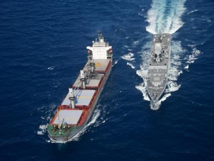Indian Navy swiftly responds to attack on Palau-flagged MV Islander in Gulf of Aden | Indian Navy swiftly responds to attack on Palau-flagged MV Islander in Gulf of Aden Indian Navy swiftly responds to attack on Palau-flagged MV Islander in Gulf of Aden | Indian Navy swiftly responds to attack on Palau-flagged MV Islander in Gulf of Aden