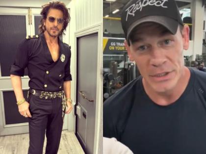 "Gonna send you my latest songs": SRK reacts to video of John Cena singing 'Bholi Si Surat' | "Gonna send you my latest songs": SRK reacts to video of John Cena singing 'Bholi Si Surat' "Gonna send you my latest songs": SRK reacts to video of John Cena singing 'Bholi Si Surat' | "Gonna send you my latest songs": SRK reacts to video of John Cena singing 'Bholi Si Surat'
