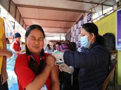 Nepal rolls out national campaign to vaccinate 5.7 million children against measles, rubella | Nepal rolls out national campaign to vaccinate 5.7 million children against measles, rubella Nepal rolls out national campaign to vaccinate 5.7 million children against measles, rubella | Nepal rolls out national campaign to vaccinate 5.7 million children against measles, rubella
