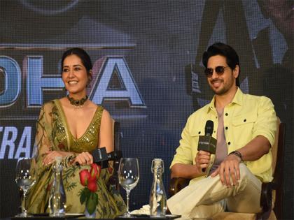 Sidharth Malhotra, Raashii Khanna get candid about their film 'Yodha' | Sidharth Malhotra, Raashii Khanna get candid about their film 'Yodha' Sidharth Malhotra, Raashii Khanna get candid about their film 'Yodha' | Sidharth Malhotra, Raashii Khanna get candid about their film 'Yodha'