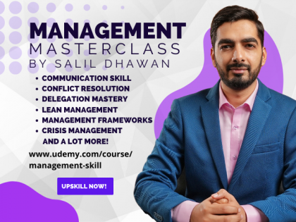 Unlock Your Management Potential: Salil Dhawan introduces Management Skills Masterclass on Udemy | Unlock Your Management Potential: Salil Dhawan introduces Management Skills Masterclass on Udemy