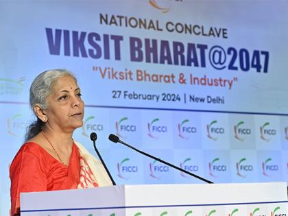"Our duty to provide next generation with better India" says FM Nirmala Sitharaman at FICCI conclave | "Our duty to provide next generation with better India" says FM Nirmala Sitharaman at FICCI conclave "Our duty to provide next generation with better India" says FM Nirmala Sitharaman at FICCI conclave | "Our duty to provide next generation with better India" says FM Nirmala Sitharaman at FICCI conclave