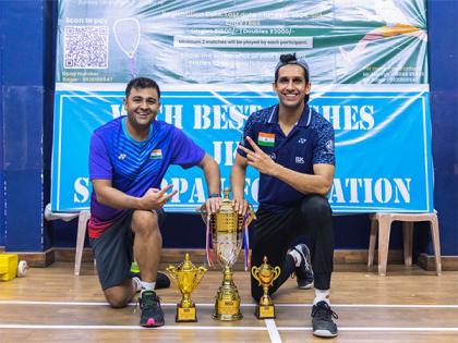 Nikhil and Siddharth from NSCI Club win Double Crowns at the Racketlon National Championship | Nikhil and Siddharth from NSCI Club win Double Crowns at the Racketlon National Championship Nikhil and Siddharth from NSCI Club win Double Crowns at the Racketlon National Championship | Nikhil and Siddharth from NSCI Club win Double Crowns at the Racketlon National Championship