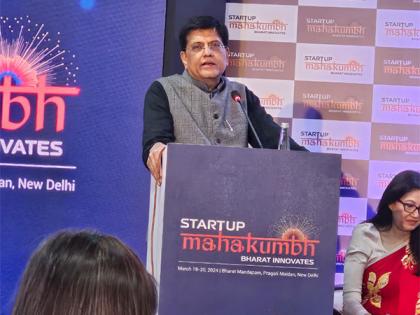 "Showcasing Bharat Innovates to the world", says Union Minister Piyush Goyal at Startup Mahakumbh curtain raiser | "Showcasing Bharat Innovates to the world", says Union Minister Piyush Goyal at Startup Mahakumbh curtain raiser "Showcasing Bharat Innovates to the world", says Union Minister Piyush Goyal at Startup Mahakumbh curtain raiser | "Showcasing Bharat Innovates to the world", says Union Minister Piyush Goyal at Startup Mahakumbh curtain raiser