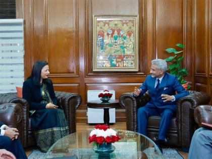 EAM Jaishankar meets Nepal Foreign Secy, expresses delight to hear about progress in bilateral relations | EAM Jaishankar meets Nepal Foreign Secy, expresses delight to hear about progress in bilateral relations EAM Jaishankar meets Nepal Foreign Secy, expresses delight to hear about progress in bilateral relations | EAM Jaishankar meets Nepal Foreign Secy, expresses delight to hear about progress in bilateral relations