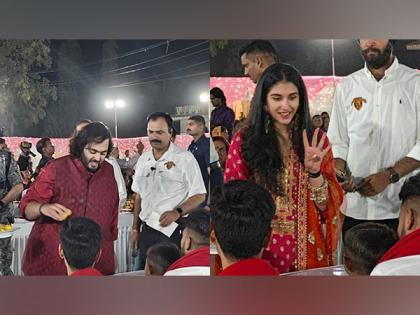 Anant Ambani, Radhika Merchant's pre-wedding celebrations begin with 'anna seva' | Anant Ambani, Radhika Merchant's pre-wedding celebrations begin with 'anna seva' Anant Ambani, Radhika Merchant's pre-wedding celebrations begin with 'anna seva' | Anant Ambani, Radhika Merchant's pre-wedding celebrations begin with 'anna seva'