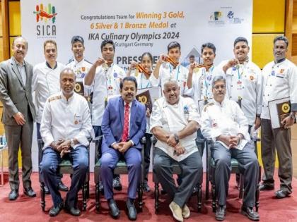 Students Represented South India Chef's Association Won Gold Medals at IKA / Culinary Olympics 2024 in Germany | Students Represented South India Chef's Association Won Gold Medals at IKA / Culinary Olympics 2024 in Germany