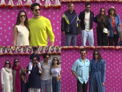 Sidharth-Kiara, Saif-Kareena, other celebs arrive in Jamnagar for Anant-Radhika's pre-wedding celebrations | Sidharth-Kiara, Saif-Kareena, other celebs arrive in Jamnagar for Anant-Radhika's pre-wedding celebrations