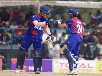 Nepal enters final of Tri-Nation T20I Series registering 6 wicket victory over Netherlands | Nepal enters final of Tri-Nation T20I Series registering 6 wicket victory over Netherlands