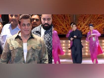 Salman Khan grooves to mashup of his iconic songs at Anant-Radhika's pre-wedding festivities | Salman Khan grooves to mashup of his iconic songs at Anant-Radhika's pre-wedding festivities
