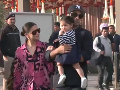 Ranbir-Alia with daughter Raha leave from Jamnagar after Anant-Radhika's pre wedding festivities | Ranbir-Alia with daughter Raha leave from Jamnagar after Anant-Radhika's pre wedding festivities Ranbir-Alia with daughter Raha leave from Jamnagar after Anant-Radhika's pre wedding festivities | Ranbir-Alia with daughter Raha leave from Jamnagar after Anant-Radhika's pre wedding festivities