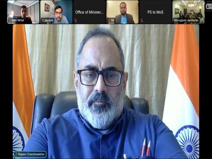 Rajeev Chandrasekhar assures startups his ministry will take up policy matter with Google | Rajeev Chandrasekhar assures startups his ministry will take up policy matter with Google