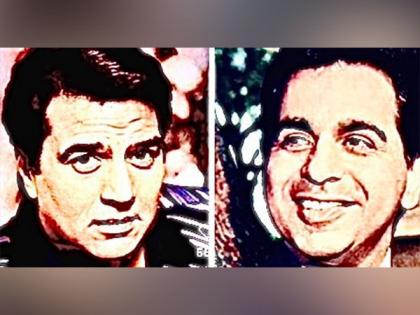 "Gumaan hota hai aapka": Dharmendra shares old picture with Dilip Kumar | "Gumaan hota hai aapka": Dharmendra shares old picture with Dilip Kumar "Gumaan hota hai aapka": Dharmendra shares old picture with Dilip Kumar | "Gumaan hota hai aapka": Dharmendra shares old picture with Dilip Kumar