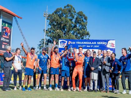 Levitt, Engelbrecht's power-hitting guide Netherlands to 4-wicket win in Nepal T20I Tri-Series 2024 final | Levitt, Engelbrecht's power-hitting guide Netherlands to 4-wicket win in Nepal T20I Tri-Series 2024 final