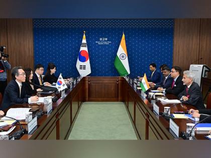 Jaishankar, South Korean counterpart hold talks on expanding bilateral ties in Seoul | Jaishankar, South Korean counterpart hold talks on expanding bilateral ties in Seoul Jaishankar, South Korean counterpart hold talks on expanding bilateral ties in Seoul | Jaishankar, South Korean counterpart hold talks on expanding bilateral ties in Seoul